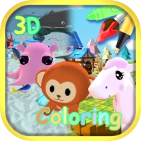 Animal World - Coloring & AR