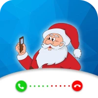 Video call from santa claus