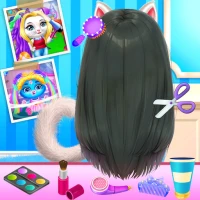 Chic Baby kitty Cat Hair Salon