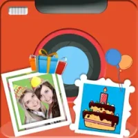 Happy Birthday Photo Frame Top